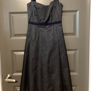 Mango Blue dots summer event dress